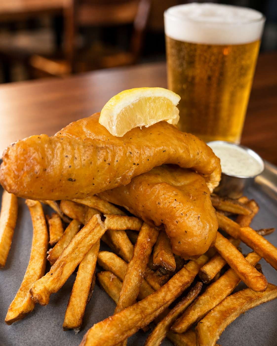 Halibut + Chips